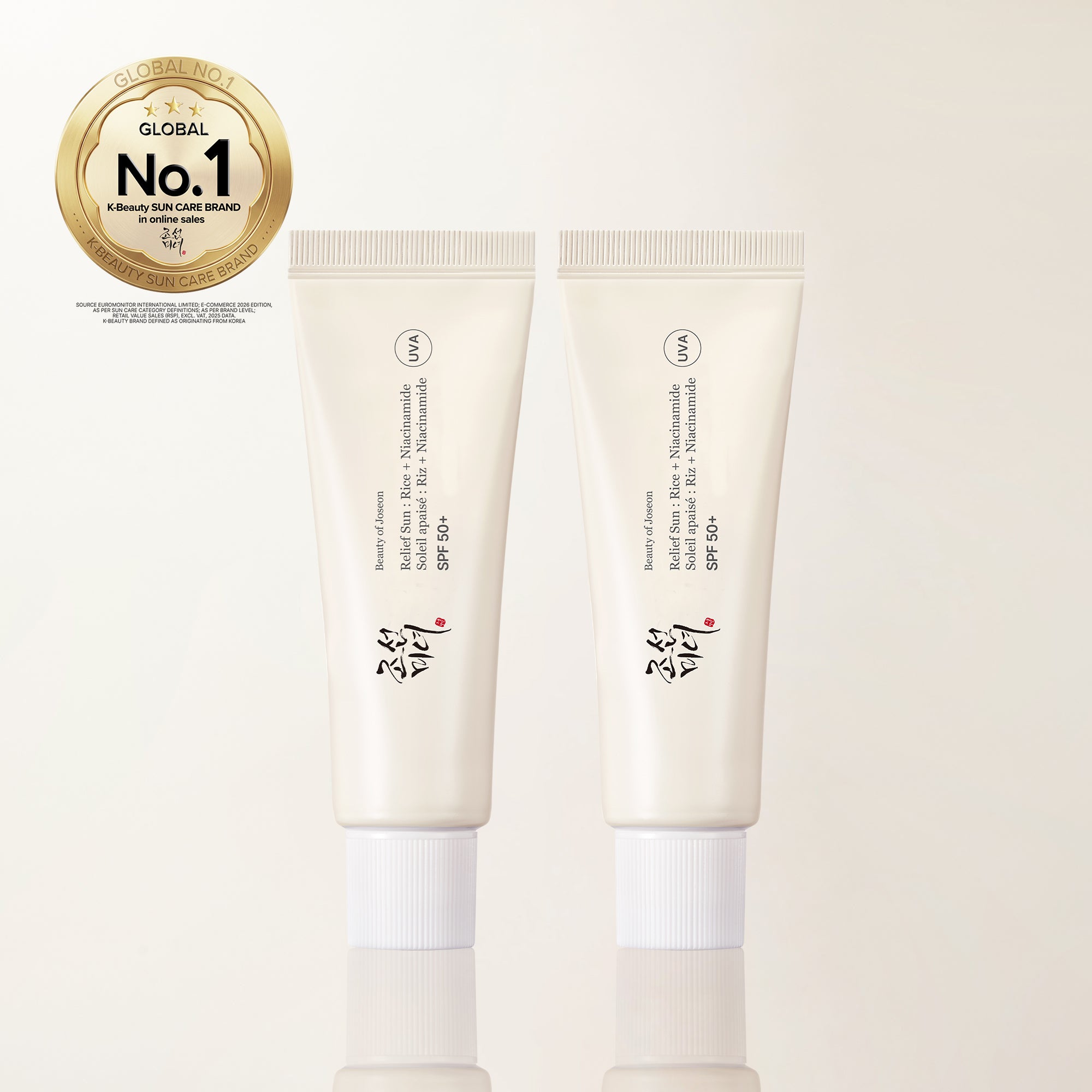 Beauty of Joseon Relief Sun : Rice + Niacinamide (SPF50+ PA++++)