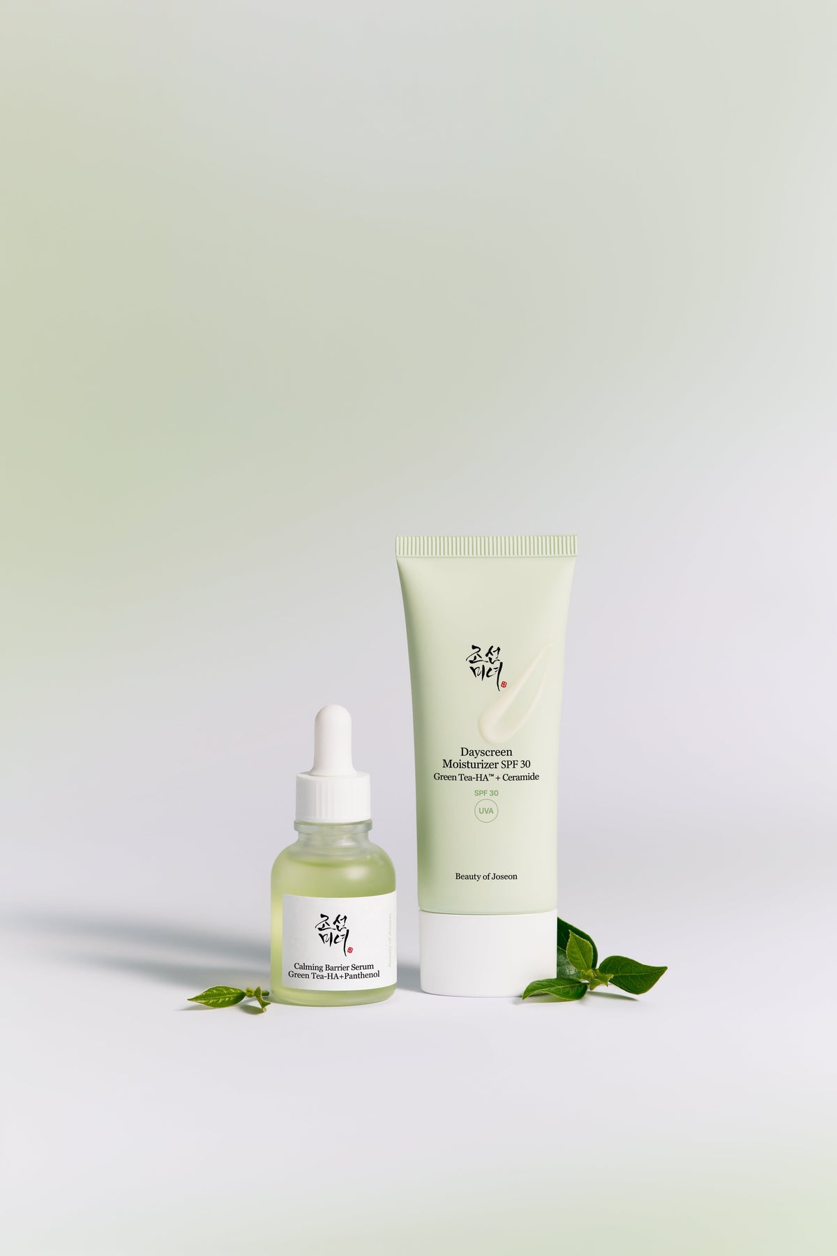 a bottle and tube of cream